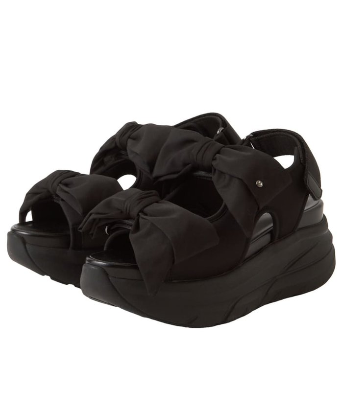 【プラスダイアナ/plus diana】のダブルリボンサンダル インテリア・キッズ・メンズ・レディースファッション・服の通販 founy(ファニー) https://founy.com/ ファッション Fashion レディースファッション Fashion for Women アシンメトリー Asymmetrical Style 厚底 Platform Shoes サンダル Sandals, Summer Shoes シューズ Shoes, Footwear スタイリッシュ Stylish, Fashionable スニーカー Sneakers, Trainers スポーツ Sports, Activewear スマート Smart, Elegant フェミニン Feminine, Girly ラバー Rubber, Rubber Sole リボン Ribbon, Bow 再入荷 Restock / Back in Stock 新作・新入荷 New Arrivals / New In |ID: prp329100004915627 ipo3291000000036844803