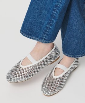 【ユナイテッドアローズ/UNITED ARROWS】のメッシュ ビジュー フラットシューズ 人気、トレンドファッション・服の通販 founy(ファニー) ファッション Fashion レディースファッション Fashion for Women シューズ Shoes, Footwear ソックス Socks, Hosiery タイツ Tights, Legwear デニム Denim, Jeans Material ビジュー Bijou, Jewel-like Accent フォルム Silhouette, Form フラット Flat, Flat Shoes メッシュ Mesh, Net Fabric |ID:prp329100004915684