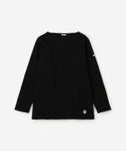 【ビショップ/Bshop】のコットンロード ボートネック フレンチバスクTシャツ WOMEN 人気、トレンドファッション・服の通販 founy(ファニー) ファッション Fashion レディースファッション Fashion for Women トップス・カットソー Cut & Sew Tops シャツ・ブラウス・オフィスカジュアル Elegant Blouses & Button-Ups ロングTシャツ・Tシャツ Longline T-Shirts & Tees カットソー Cut and Sewn Top 軽量 Lightweight, Ultra Light スタンダード Standard, Basic バスク Basque, Basque Style バランス Balance, Style Balance フィット Fit, Slim Fit フランス France, French フレンチ French, French Style フロント Front, Front Design ボーダー Border, Stripe メンズ Men's, Menswear レギュラー Regular, Standard Fit thumbnail BLACK|ID: prp329100004915808 ipo3291000000036846924