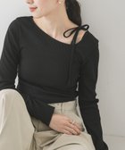 【アーバンリサーチ/URBAN RESEARCH】のカットアウトリボントップス 人気、トレンドファッション・服の通販 founy(ファニー) ファッション Fashion レディースファッション Fashion for Women トップス・カットソー Cut & Sew Tops アシンメトリー Asymmetrical Style インナー Innerwear カッティング Cutting Detail ジャケット Jacket, Outerwear ダウン Down, Puffer デコルテ Décolleté, Neckline デニム Denim, Jeans Material バランス Balance, Style Balance フィット Fit, Slim Fit リボン Ribbon, Bow S/S・春夏 SS, Spring/Summer, Warm Season おすすめ Recommended / Our Picks 夏 Summer 2026年 2026 thumbnail ブラック|ID: prp329100004915828 ipo3291000000036847286