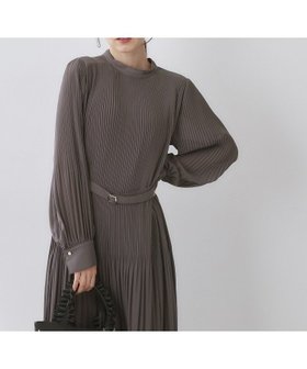 【インデックス/INDEX】のベルト付きプリーツフレアワンピース【洗濯機OK/イージーアイロン/防シワ】《5col》 人気、トレンドファッション・服の通販 founy(ファニー) ファッション Fashion レディースファッション Fashion for Women ワンピース Dresses ベルト&ウエストマーク Belts & Waist Accessories スマート Smart, Elegant バランス Balance, Style Balance フィット Fit, Slim Fit フレア Flare, Flared プリーツ Pleats, Pleated ポケット Pocket, Pocket Detail 無地 Plain, Solid Color |ID:prp329100004915851