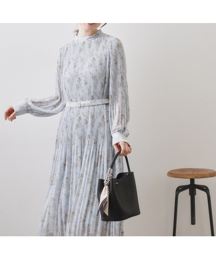 【インデックス/INDEX】のベルト付きプリーツフレアワンピース【洗濯機OK/イージーアイロン/防シワ】《5col》 インテリア・キッズ・メンズ・レディースファッション・服の通販 founy(ファニー) ファッション Fashion レディースファッション Fashion for Women ワンピース Dresses ベルト&ウエストマーク Belts & Waist Accessories スマート Smart, Elegant バランス Balance, Style Balance フィット Fit, Slim Fit フレア Flare, Flared プリーツ Pleats, Pleated ポケット Pocket, Pocket Detail 無地 Plain, Solid Color サックスブルー|ID: prp329100004915851 ipo3291000000036847704