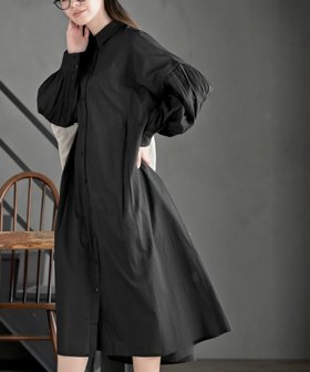 【アールピーエス/rps】のキャンブリックギャザースリーブシャツワンピース 人気、トレンドファッション・服の通販 founy(ファニー) ファッション Fashion レディースファッション Fashion for Women ワンピース Dresses シャツワンピース / 1枚で着映えコーデ Shirt Dresses インド Indian Textile ガーリー Girly, Feminine Style ギャザー Gathered, Ruffled シャツワンピ Shirt Dress, Shirt One-Piece シンプル Simple, Minimal センター Center, Center Line ポケット Pocket, Pocket Detail |ID:prp329100004915880