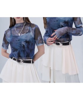 【ハレ/HARE】の2WAYニュアンスガラシアーT 人気、トレンドファッション・服の通販 founy(ファニー) ファッション Fashion レディースファッション Fashion for Women インナー Innerwear ウェーブ Wavy Pattern ショート Short, Short Length ストレート Straight, Straight Cut センター Center, Center Line 長袖 Long Sleeve, Full Sleeve ビスチェ Bustier, Corset Top ビンテージ Vintage, Retro Style フェミニン Feminine, Girly フレア Flare, Flared 半袖 Short Sleeve, Half Sleeve ワイド Wide, Wide Fit おすすめ Recommended / Our Picks エレガント 上品 Elegant |ID:prp329100004915978