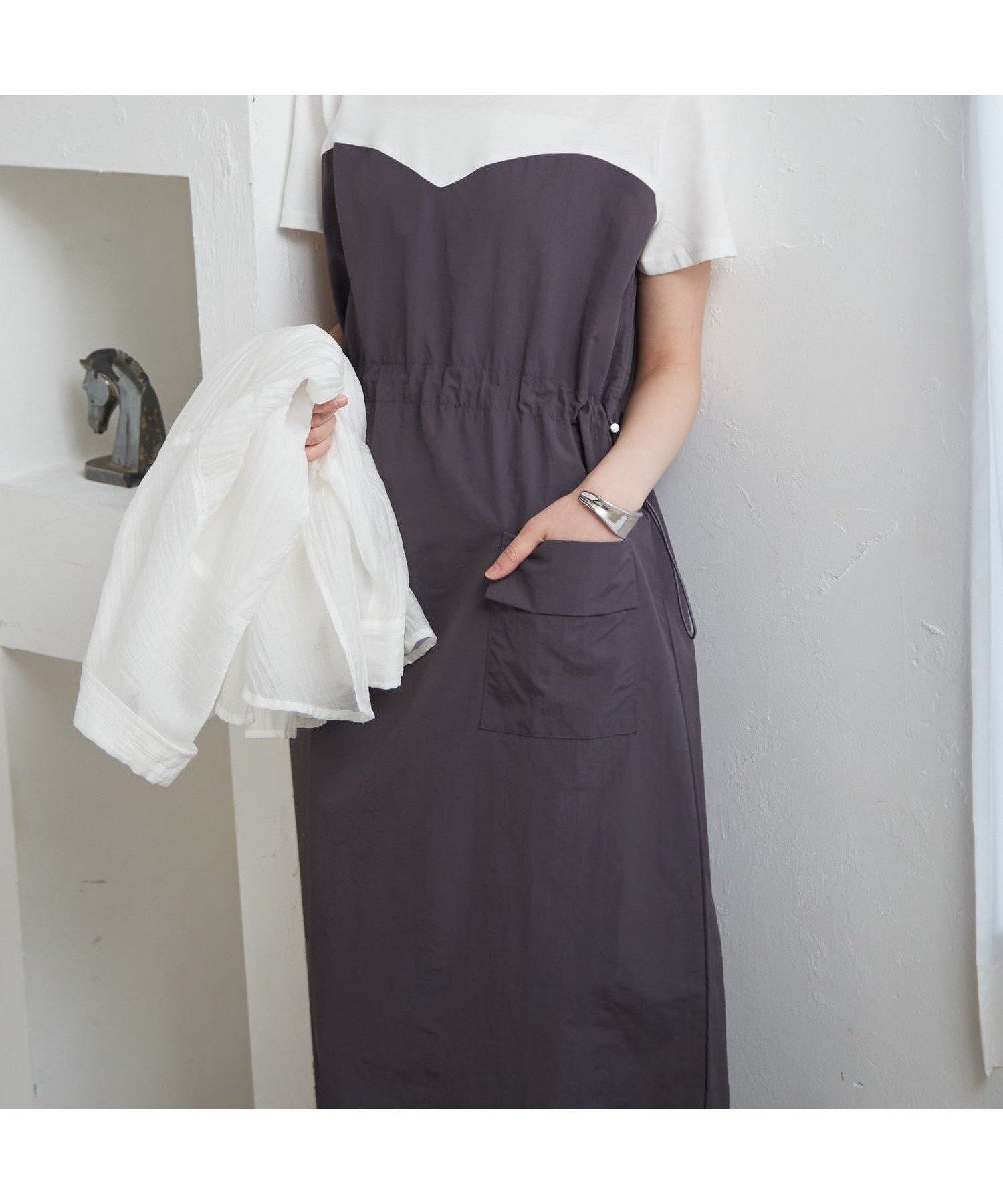 【ラナン/Ranan】のワークデザインドッキングワンピース インテリア・キッズ・メンズ・レディースファッション・服の通販 founy(ファニー) ファッション Fashion レディースファッション Fashion for Women ワンピース Dresses アウトドア Outdoor Clothing カットソー Cut and Sewn Top スニーカー Sneakers, Trainers トレンド Trend, Trending Now ドッキング Docking, Mixed Material 人気 Popular, Best Seller ポケット Pocket, Pocket Detail ミックス Mix, Mixed Style ワーク Workwear, Utility Style 再入荷 Restock / Back in Stock おすすめ Recommended / Our Picks OW/CH|ID: prp329100004916030 ipo3291000000036850110