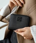 【ラシット/russet】のモノグラムプレートハーフウォレット 人気、トレンドファッション・服の通販 founy(ファニー) ファッション Fashion レディースファッション Fashion for Women イエロー Yellow コンパクト Compact, Small Size 財布 Wallet, Purse プレート Plate, Dish ポケット Pocket, Pocket Detail 日本製 Made In Japan エレガント 上品 Elegant thumbnail ブラックその他2|ID: prp329100004917467 ipo3291000000036874501