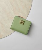 【ラシット/russet】のモノグラムプレートハーフウォレット 人気、トレンドファッション・服の通販 founy(ファニー) ファッション Fashion レディースファッション Fashion for Women イエロー Yellow コンパクト Compact, Small Size 財布 Wallet, Purse プレート Plate, Dish ポケット Pocket, Pocket Detail 日本製 Made In Japan エレガント 上品 Elegant thumbnail グリーンその他2|ID: prp329100004917467 ipo3291000000036874506