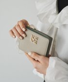 【ラシット/russet】のモノグラムプレートハーフウォレット 人気、トレンドファッション・服の通販 founy(ファニー) ファッション Fashion レディースファッション Fashion for Women イエロー Yellow コンパクト Compact, Small Size 財布 Wallet, Purse プレート Plate, Dish ポケット Pocket, Pocket Detail 日本製 Made In Japan エレガント 上品 Elegant thumbnail グレーその他5|ID: prp329100004917467 ipo3291000000036874521