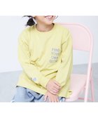 【デビロック/devirock / KIDS】の綿100% お洗濯してもよれにくい ガールズワンポイント 長袖Tシャツ 子供服 26SS 006-ロゴ-Sイエロー|ID: prp329100004918073 ipo3291000000036888882