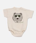 【チルツー/chil2 / KIDS】のプリント半袖ロンパース 人気、トレンドファッション・服の通販 founy(ファニー) ファッション Fashion キッズファッション Fashion for Kids プリント Print, Printed Pattern ロンパース Romper, Jumpsuit 半袖 Short Sleeve, Half Sleeve thumbnail Dくま/クリーム|ID: prp329100004918077 ipo3291000000036888906