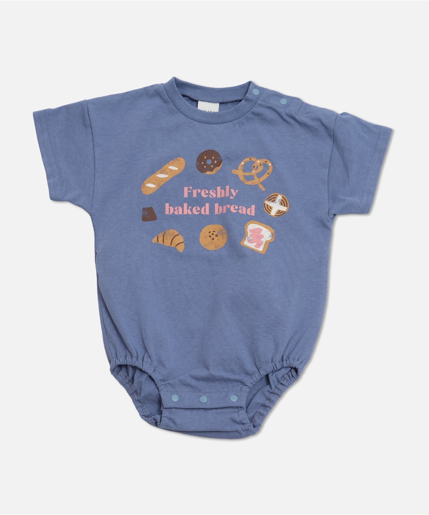 【チルツー/chil2 / KIDS】のプリント半袖ロンパース インテリア・キッズ・メンズ・レディースファッション・服の通販 founy(ファニー) 　ファッション　Fashion　キッズファッション　Fashion for Kids　プリント　Print, Printed Pattern　ロンパース　Romper, Jumpsuit　半袖　Short Sleeve, Half Sleeve　Hパン祭り/Sブルー|ID: prp329100004918077 ipo3291000000036888910