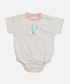 【チルツー/chil2 / KIDS】のプリント半袖ロンパース 人気、トレンドファッション・服の通販 founy(ファニー) ファッション Fashion キッズファッション Fashion for Kids プリント Print, Printed Pattern ロンパース Romper, Jumpsuit 半袖 Short Sleeve, Half Sleeve thumbnail O気球/オートミール|ID: prp329100004918077 ipo3291000000036888917