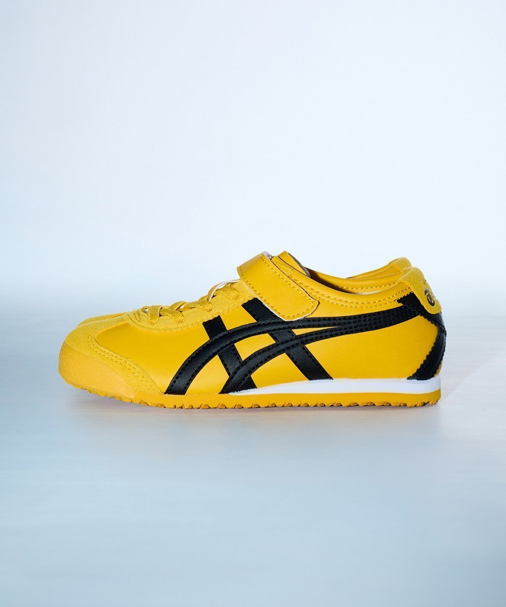 【オニツカタイガー/Onitsuka Tiger / KIDS】の【公式ショップ】MEXICO 66 KIDS インテリア・キッズ・メンズ・レディースファッション・服の通販 founy(ファニー) 　ファッション　Fashion　キッズファッション　Fashion for Kids　おすすめ　Recommended / Our Picks　シューズ　Shoes, Footwear　YELLOW/BLACK|ID: prp329100004918078 ipo3291000000036888921