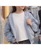 【グローバルワーク/GLOBAL WORK / KIDS】のズットパットパーカー/キッズ/147419 人気、トレンドファッション・服の通販 founy(ファニー) ファッション Fashion キッズファッション Fashion for Kids デニム Denim, Jeans Material パーカー Hoodie, Parka プリーツ Pleats, Pleated ボトム Bottoms, Lower Wear ワイド Wide, Wide Fit thumbnail ブルー×ライン82|ID: prp329100004918083 ipo3291000000036888961