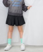 【グローバルワーク/GLOBAL WORK / KIDS】のCHEER ONプリーツスカパン/キッズ/629897 人気、トレンドファッション・服の通販 founy(ファニー) ファッション Fashion キッズファッション Fashion for Kids おすすめ Recommended / Our Picks インナー Innerwear キュロット Culottes, Wide Shorts スウェット / スエット Sweatshirt, Sweatwear ソックス Socks, Hosiery プリーツ Pleats, Pleated 春 Spring thumbnail ブラック09|ID: prp329100004918084 ipo3291000000036888966