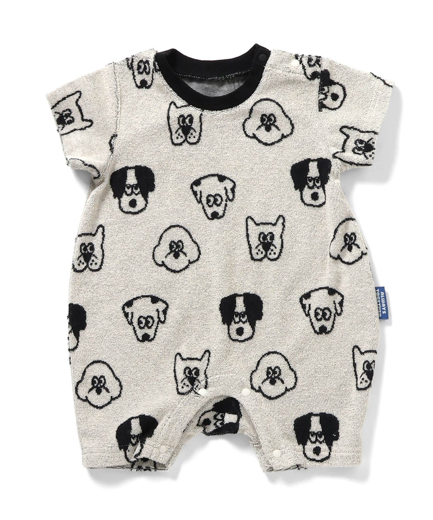 【エフオー オンラインストア/F.O.Online Store / KIDS】の【リンク】パイルジャガードロンパス インテリア・キッズ・メンズ・レディースファッション・服の通販 founy(ファニー) 　ファッション　Fashion　キッズファッション　Fashion for Kids　おすすめ　Recommended / Our Picks　ギフト プレゼント　Gift / Present　ロンパース　Romper, Jumpsuit　人気　Popular, Best Seller　アイボリー|ID: prp329100004918085 ipo3291000000036888970