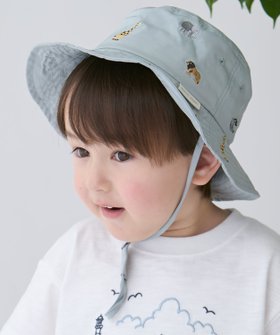 【ナルミヤ オンライン/NARUMIYA ONELINE / KIDS】の【遮熱】刺しゅうバケットハット 人気、トレンドファッション・服の通販 founy(ファニー) ファッション Fashion キッズファッション Fashion for Kids おすすめ Recommended / Our Picks シンプル Simple, Minimal メッシュ Mesh, Net Fabric 夏 Summer |ID:prp329100004918087