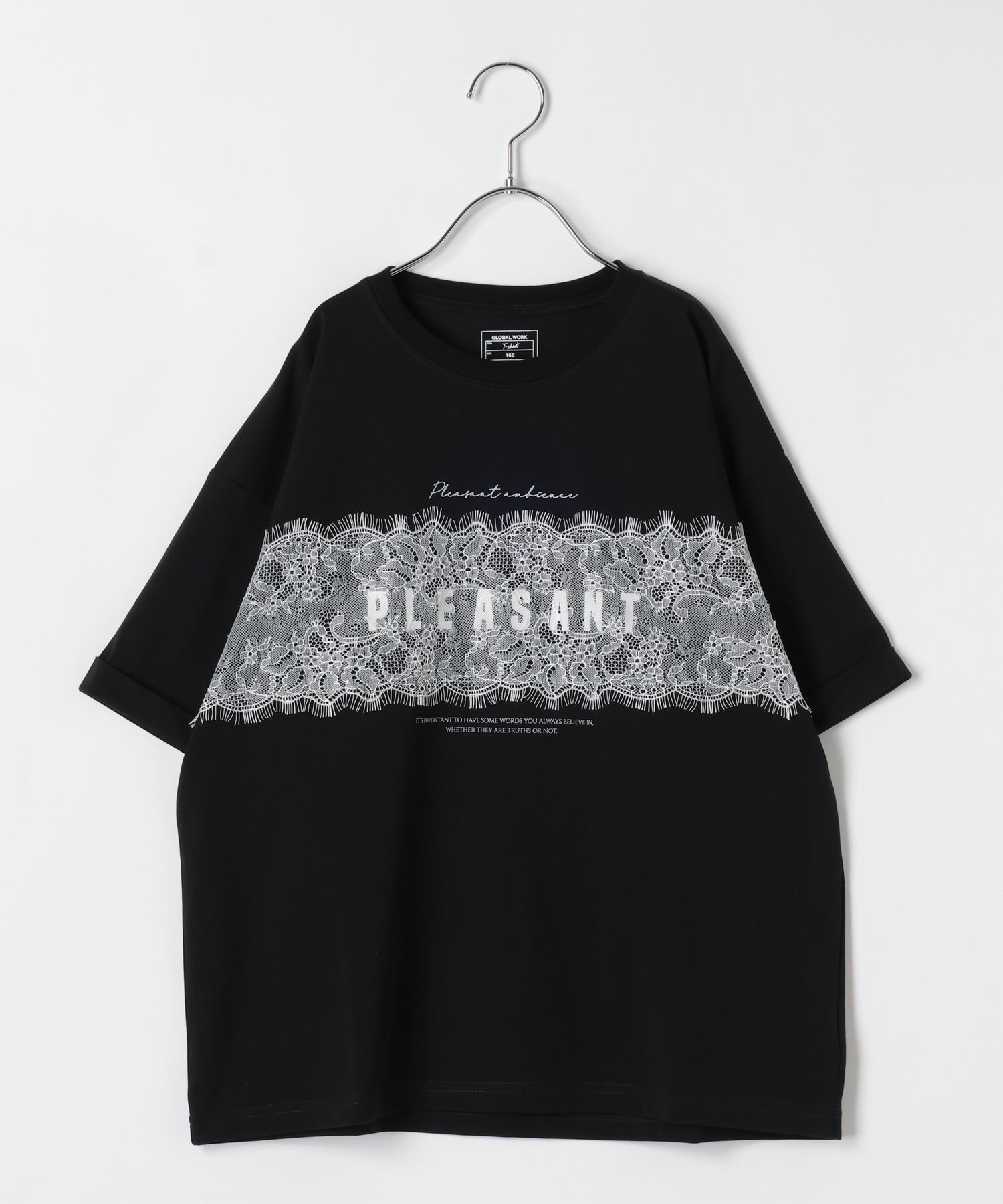 【グローバルワーク/GLOBAL WORK / KIDS】のヘビロッTEEワイドモチーフ半袖T/キッズ/638035 インテリア・キッズ・メンズ・レディースファッション・服の通販 founy(ファニー) ファッション Fashion キッズファッション Fashion for Kids おすすめ Recommended / Our Picks グラフィック Graphic, Graphic Design ショート Short, Short Length シンプル Simple, Minimal スリム Slim, Slim Fit トレンド Trend, Trending Now ネコ Cat, Feline Motif バランス Balance, Style Balance プリント Print, Printed Pattern モチーフ Motif, Design Theme リボン Ribbon, Bow レース Lace, Lace Fabric ワイド Wide, Wide Fit 人気 Popular, Best Seller 半袖 Short Sleeve, Half Sleeve ブラック09|ID: prp329100004918088 ipo3291000000036888995