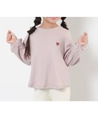 【デビロック/devirock / KIDS】のもちもちストレッチ ガールズ ハート刺繍 長袖Tシャツ 子供服 キッズ 女の子 26SS 人気、トレンドファッション・服の通販 founy(ファニー) ファッション Fashion キッズファッション Fashion for Kids ストレッチ Stretch, Stretchy Fabric 長袖 Long Sleeve, Full Sleeve ワンポイント One Point, Statement Accent おすすめ Recommended / Our Picks 2026年 2026 thumbnail ピンク|ID: prp329100004918089 ipo3291000000036889004