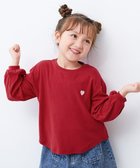 【デビロック/devirock / KIDS】のもちもちストレッチ ガールズ ハート刺繍 長袖Tシャツ 子供服 キッズ 女の子 26SS 人気、トレンドファッション・服の通販 founy(ファニー) ファッション Fashion キッズファッション Fashion for Kids ストレッチ Stretch, Stretchy Fabric 長袖 Long Sleeve, Full Sleeve ワンポイント One Point, Statement Accent おすすめ Recommended / Our Picks 2026年 2026 thumbnail Dレッド|ID: prp329100004918089 ipo3291000000036889006
