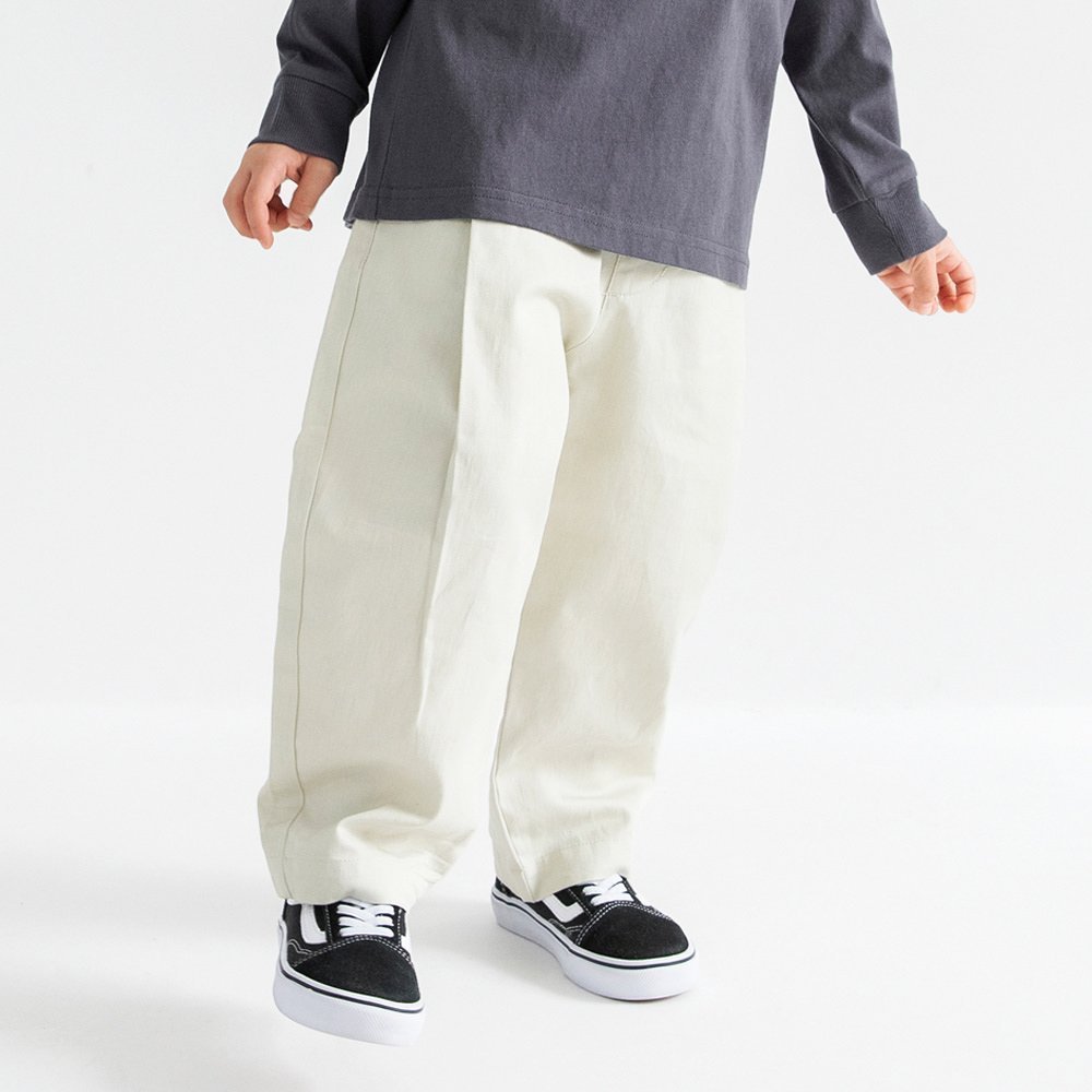 【ブランシェス/branshes / KIDS】の【WEB限定/DRC】サーカスツイルロングパンツ インテリア・キッズ・メンズ・レディースファッション・服の通販 founy(ファニー) 　ファッション　Fashion　キッズファッション　Fashion for Kids　ボトムス　Bottoms　ストライプ　Stripe, Striped Pattern　ツイル　Twist, Twisted Detail　ボーイズ　Boyish, Boy Style　ポケット　Pocket, Pocket Detail　無地　Plain, Solid Color　プチプライス・低価格　Affordable / Budget Price　04_アイボリー|ID: prp329100004918110 ipo3291000000036889095