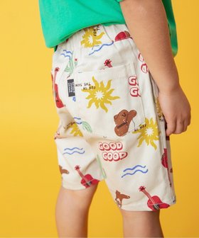 【エフオー オンラインストア/F.O.Online Store / KIDS】の【リンク】シェフハーフパンツ(セットアップ可) 5分丈 人気、トレンドファッション・服の通販 founy(ファニー) ファッション Fashion キッズファッション Fashion for Kids ボトムス Bottoms セットアップ Set-Up, Coordinated Outfit デニム Denim, Jeans Material 定番 Standard, Basic Item ハーフ Half, Half-Length ブリーチ Bleach, Washed Finish プリント Print, Printed Pattern ユーズド Used, Vintage-Look おすすめ Recommended / Our Picks 夏 Summer |ID:prp329100004918112