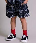 【ペアマノン/pairmanon / KIDS】の【マルチファンクション】吸水速乾 総柄ショートパンツ【PAIRMANON STREET】 ブラックペイズリー09|ID: prp329100004918113 ipo3291000000036889115
