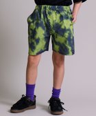 【ペアマノン/pairmanon / KIDS】の【マルチファンクション】吸水速乾 総柄ショートパンツ【PAIRMANON STREET】 グリーンニュアンス70|ID: prp329100004918113 ipo3291000000036889122