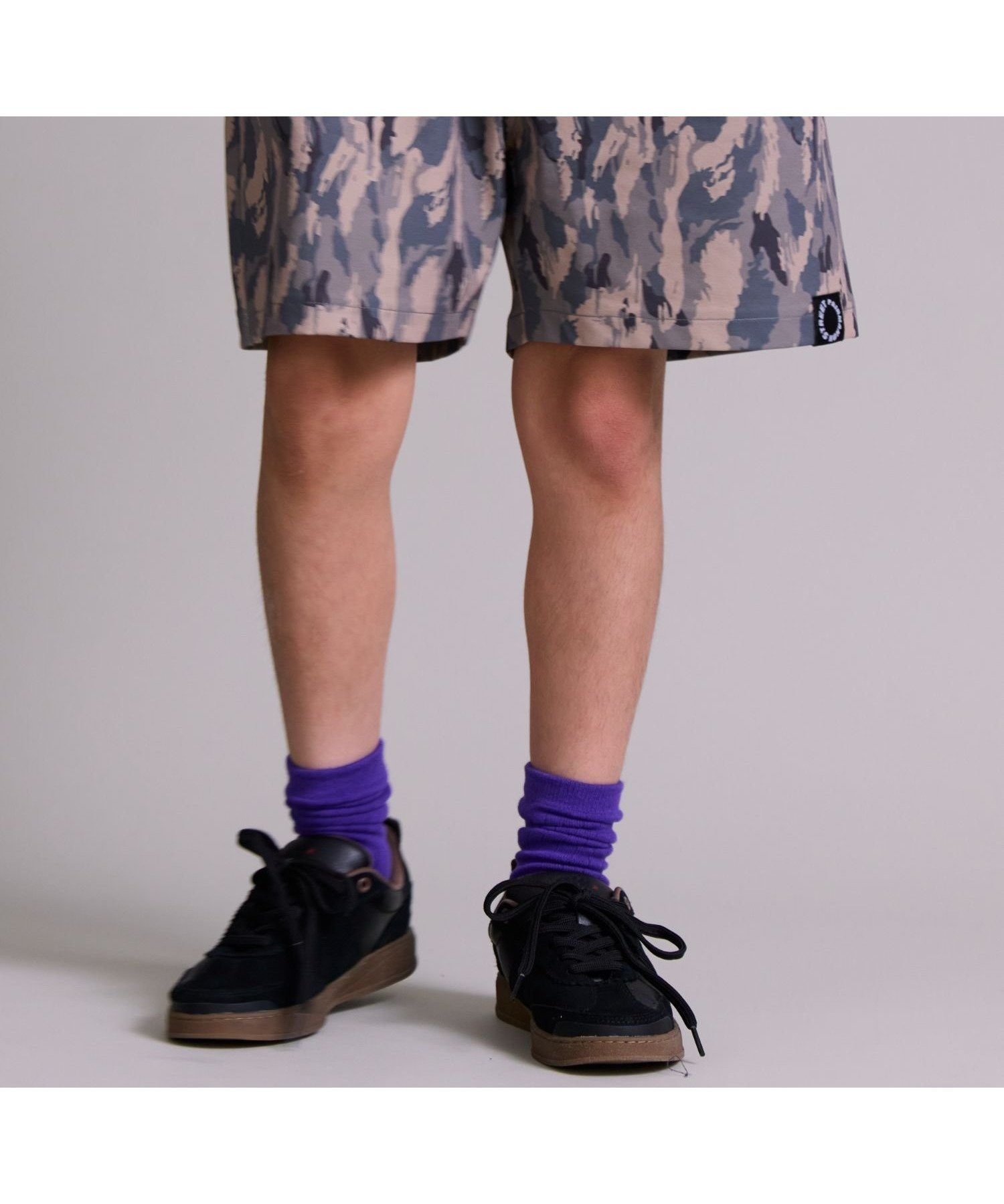 【ペアマノン/pairmanon / KIDS】の【マルチファンクション】吸水速乾 総柄ショートパンツ【PAIRMANON STREET】 インテリア・キッズ・メンズ・レディースファッション・服の通販 founy(ファニー) 　ファッション　Fashion　キッズファッション　Fashion for Kids　ボトムス　Bottoms　吸水　Absorbent, Quick-Dry　ショート　Short, Short Length　ストレッチ　Stretch, Stretchy Fabric　セットアップ　Set-Up, Coordinated Outfit　定番　Standard, Basic Item　カーキカモ74|ID: prp329100004918113 ipo3291000000036889123