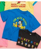 【エフオー オンラインストア/F.O.Online Store / KIDS】の【リンク】【ディズニー】ミッキー フレンズ/バラエティTシャツ ブルー|ID: prp329100004918115 ipo3291000000036889128