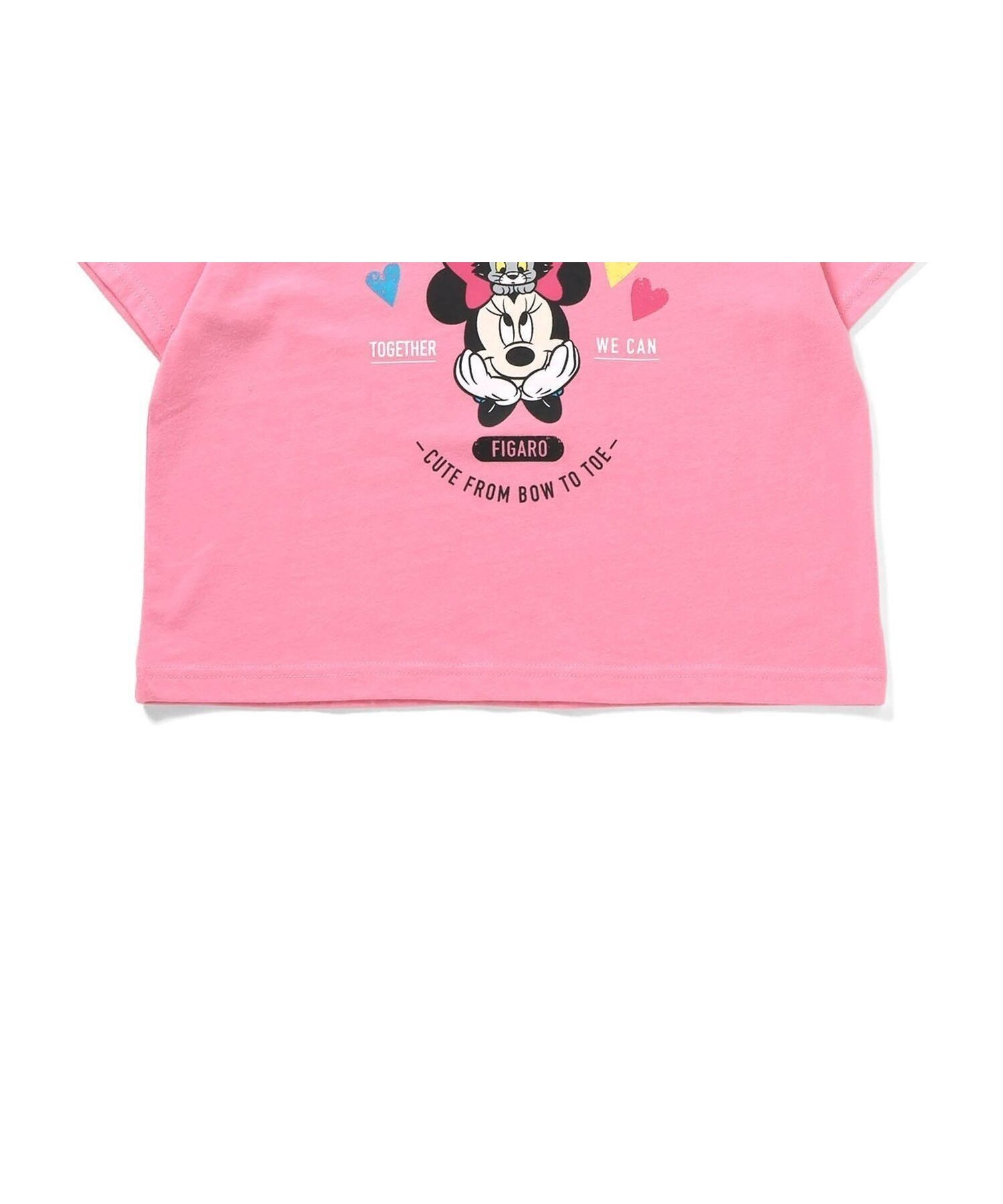 【エフオー オンラインストア/F.O.Online Store / KIDS】の【リンク】【ディズニー】ミッキー フレンズ/バラエティTシャツ インテリア・キッズ・メンズ・レディースファッション・服の通販 founy(ファニー) 　ファッション　Fashion　キッズファッション　Fashion for Kids　おすすめ　Recommended / Our Picks　ピンク|ID: prp329100004918115 ipo3291000000036889131