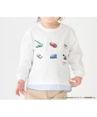 【ナルミヤ オンライン/NARUMIYA ONELINE / KIDS】の【TOMICA・ANIA】裾シャツ長袖Tシャツ オフ ホワイト|ID: prp329100004918116 ipo3291000000036889135