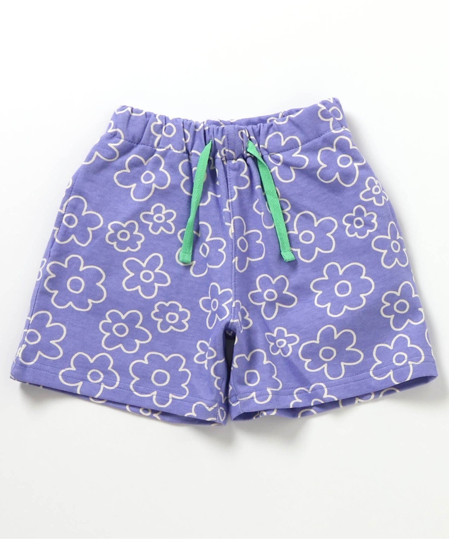 【エフオー オンラインストア/F.O.Online Store / KIDS】のWEB限定 カラバリイージーパンツ 4分丈 インテリア・キッズ・メンズ・レディースファッション・服の通販 founy(ファニー) 　ファッション　Fashion　キッズファッション　Fashion for Kids　ボトムス　Bottoms　おすすめ　Recommended / Our Picks　プリント　Print, Printed Pattern　人気　Popular, Best Seller　ラベンダー|ID: prp329100004918120 ipo3291000000036889152