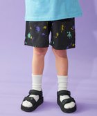 【デビロック/devirock / KIDS】のデザインいろいろ 無地ワンポイント 総柄 ミニ裏毛ハーフパンツ 子供服 キッズ 26SS 006-ペンキ-ブラック|ID: prp329100004918122 ipo3291000000036889166