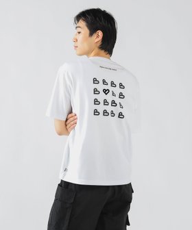 【ビームス ウイメン/BEAMS】のB-HEARTロゴ バックプリント Tシャツ 人気、トレンドファッション・服の通販 founy(ファニー) ファッション Fashion レディースファッション Fashion for Women トップス・カットソー Cut & Sew Tops シャツ・ブラウス・オフィスカジュアル Elegant Blouses & Button-Ups ロングTシャツ・Tシャツ Longline T-Shirts & Tees バッグ Bags インナー Innerwear グラフィック Graphic, Graphic Design ジャケット Jacket, Outerwear デニム Denim, Jeans Material プリント Print, Printed Pattern リラックス Relax, Relaxed Fit 半袖 Short Sleeve, Half Sleeve |ID:prp329100004918140
