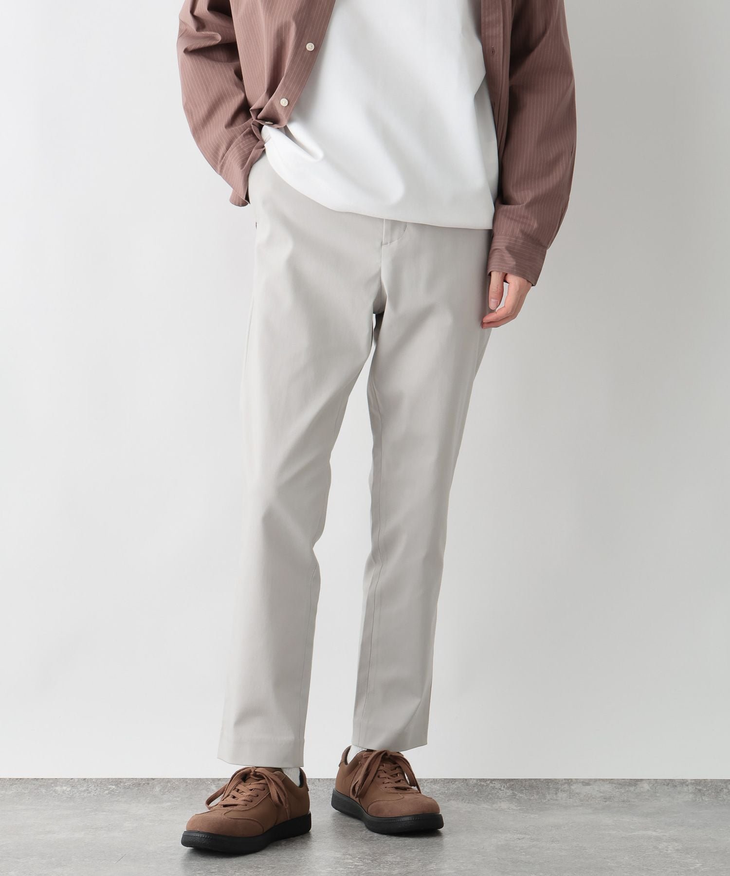 【グローバルワーク/GLOBAL WORK / MEN】のスゴラクストレッチスリムパンツ/601335 インテリア・キッズ・メンズ・レディースファッション・服の通販 founy(ファニー) 　ファッション　Fashion　メンズファッション　Fashion for Men　ボトムス　Bottoms　2026年　2026　おすすめ　Recommended / Our Picks　ストレッチ　Stretch, Stretchy Fabric　スリム　Slim, Slim Fit　セットアップ　Set-Up, Coordinated Outfit　デニム　Denim, Jeans Material　フィット　Fit, Slim Fit　ポケット　Pocket, Pocket Detail　夏　Summer　春　Spring　S/S・春夏　SS, Spring/Summer, Warm Season　アイボリー08|ID: prp329100004918150 ipo3291000000036889263