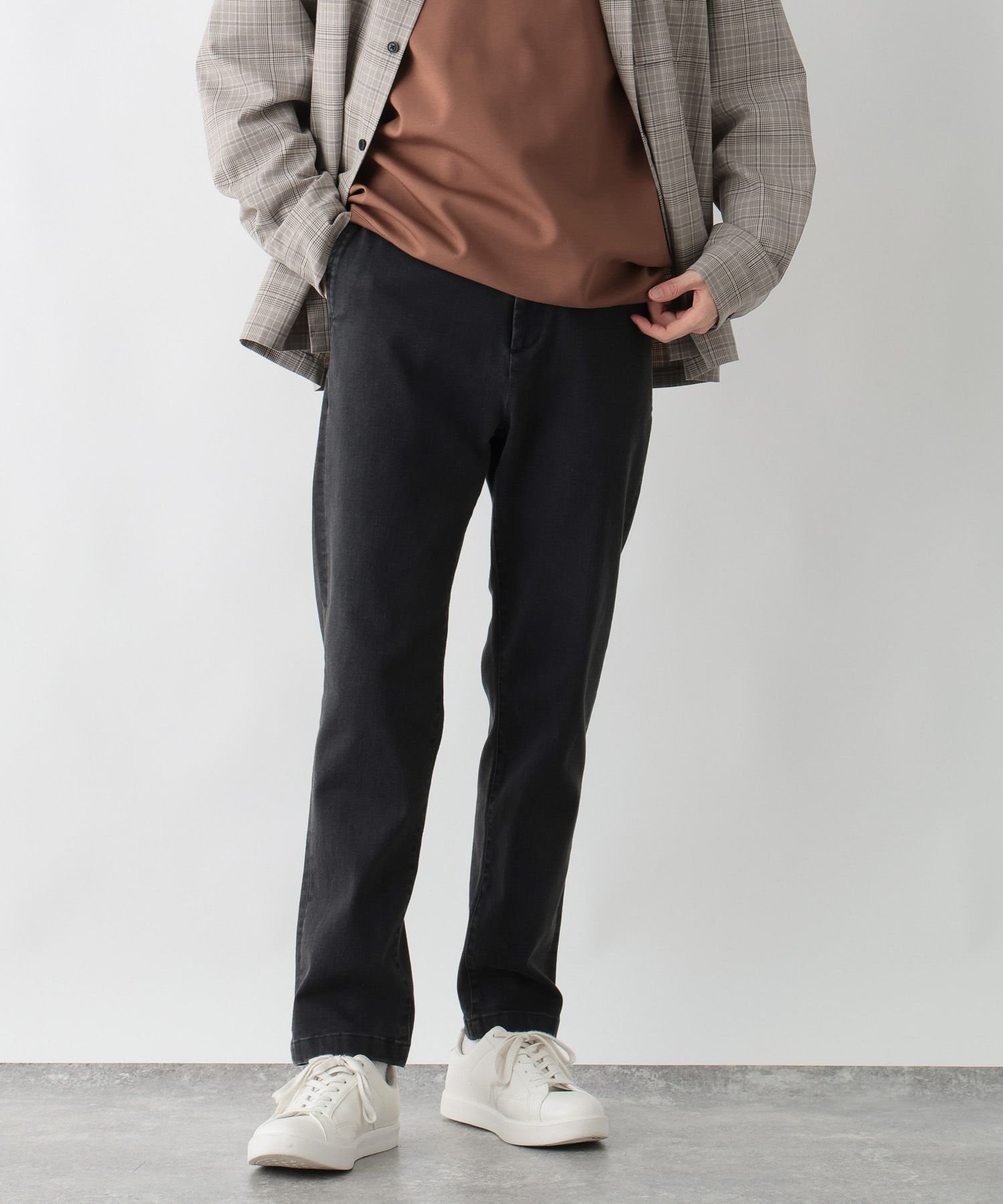 【グローバルワーク/GLOBAL WORK / MEN】のスゴラクストレッチスリムパンツ/601335 インテリア・キッズ・メンズ・レディースファッション・服の通販 founy(ファニー) 　ファッション　Fashion　メンズファッション　Fashion for Men　ボトムス　Bottoms　2026年　2026　おすすめ　Recommended / Our Picks　ストレッチ　Stretch, Stretchy Fabric　スリム　Slim, Slim Fit　セットアップ　Set-Up, Coordinated Outfit　デニム　Denim, Jeans Material　フィット　Fit, Slim Fit　ポケット　Pocket, Pocket Detail　夏　Summer　春　Spring　S/S・春夏　SS, Spring/Summer, Warm Season　ブラックデニム10|ID: prp329100004918150 ipo3291000000036889265