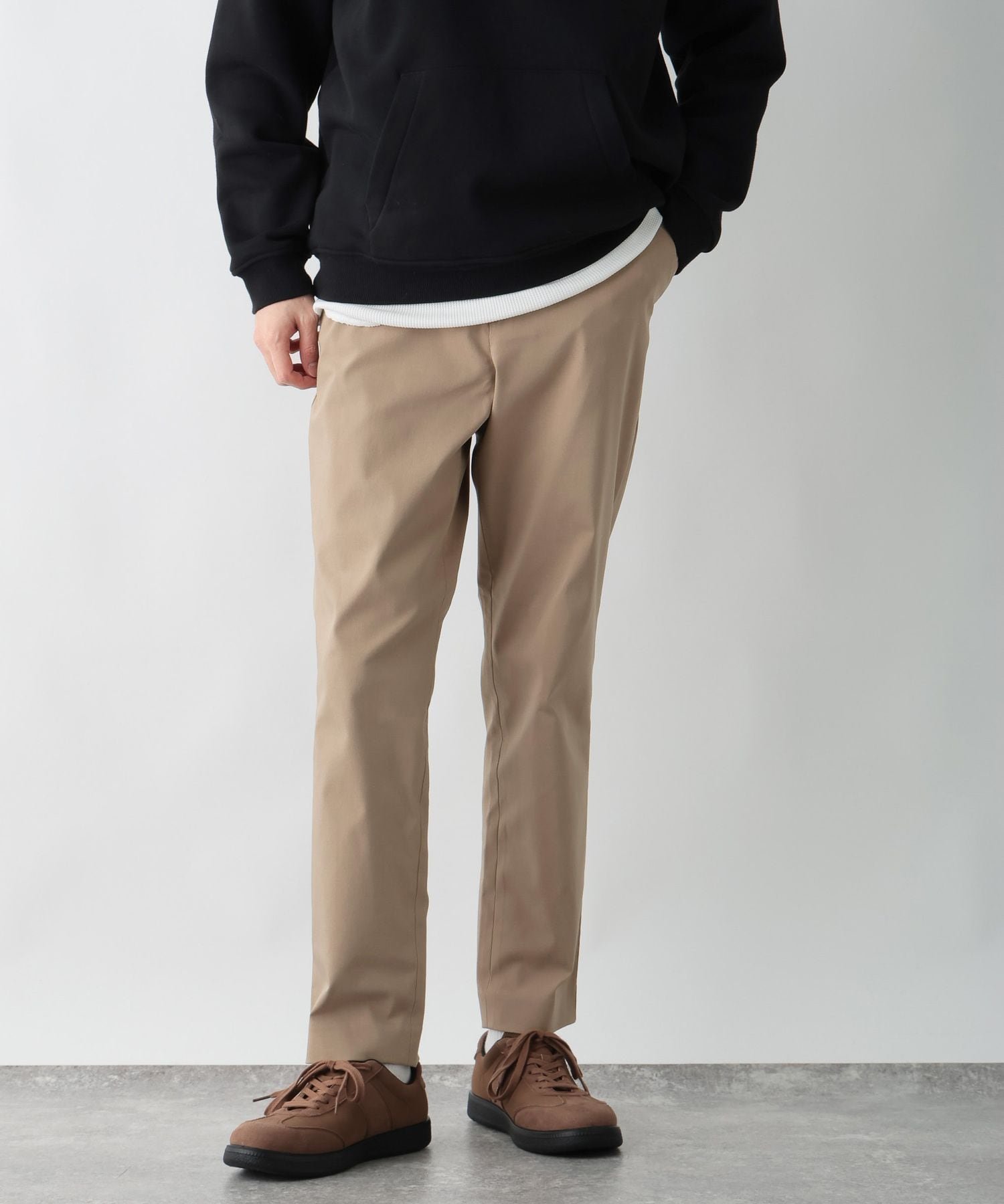 【グローバルワーク/GLOBAL WORK / MEN】のスゴラクストレッチスリムパンツ/601335 インテリア・キッズ・メンズ・レディースファッション・服の通販 founy(ファニー) 　ファッション　Fashion　メンズファッション　Fashion for Men　ボトムス　Bottoms　2026年　2026　おすすめ　Recommended / Our Picks　ストレッチ　Stretch, Stretchy Fabric　スリム　Slim, Slim Fit　セットアップ　Set-Up, Coordinated Outfit　デニム　Denim, Jeans Material　フィット　Fit, Slim Fit　ポケット　Pocket, Pocket Detail　夏　Summer　春　Spring　S/S・春夏　SS, Spring/Summer, Warm Season　ベージュ53|ID: prp329100004918150 ipo3291000000036889266