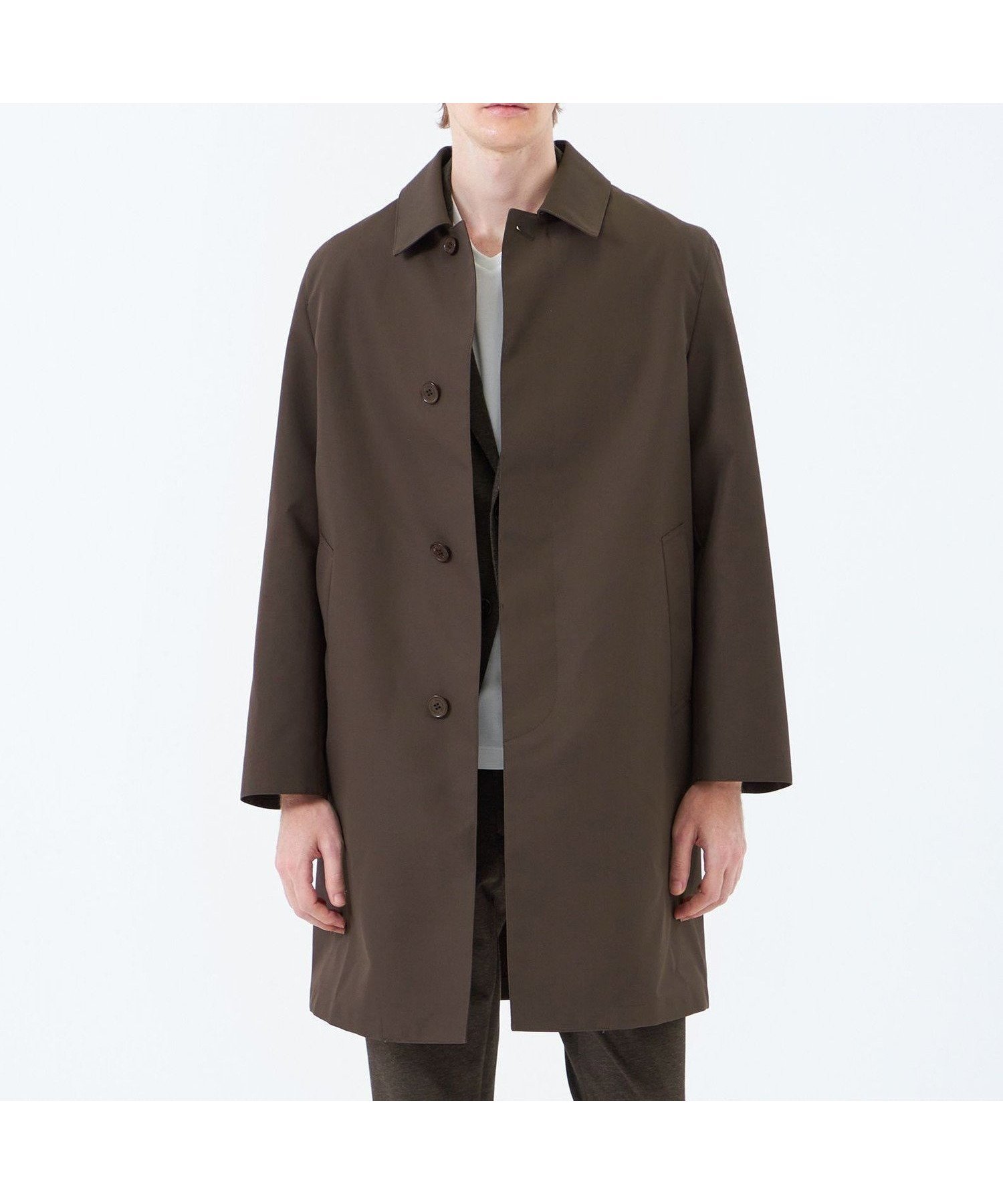 【マッキントッシュ フィロソフィー/MACKINTOSH PHILOSOPHY / MEN】の3層ブロードボンディング WELLINGTON「ウェリントン」 インテリア・キッズ・メンズ・レディースファッション・服の通販 founy(ファニー) 　ファッション　Fashion　メンズファッション　Fashion for Men　春　Spring　秋　Autumn　チェック　Check, Plaid, Tartan　パターン　Pattern, Design Print　ブロード　Broadcloth, Fine Cotton　ボンディング　Bonding, Bonded Fabric　モダン　Modern, Contemporary　ライナー　Liner, Inner Layer　冬　Winter / This Winter　A/W・秋冬　Autumn/Winter　おすすめ　Recommended / Our Picks　2025年　2025　2025-2026秋冬・A/W　Autumn/Winter 2025–26 AW25–26　ダークブラウン|ID: prp329100004918156 ipo3291000000036889290