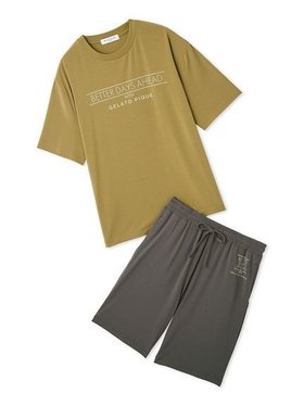 【ジェラートピケ オム/GELATO PIQUE HOMME / MEN】の【HOMME】【接触冷感】クールレーヨンロゴTシャツ ハーフパンツセット 人気、トレンドファッション・服の通販 founy(ファニー) ファッション Fashion メンズファッション Fashion for Men ボトムス Bottoms ハーフパンツ・ショートパンツ Shorts & Half Pants おすすめ Recommended / Our Picks なめらか Smooth, Silky Texture ギフト プレゼント Gift / Present スポーツ Sports, Activewear スマート Smart, Elegant セットアップ Set-Up, Coordinated Outfit ハーフ Half, Half-Length フロント Front, Front Design プリント Print, Printed Pattern ボトム Bottoms, Lower Wear ポケット Pocket, Pocket Detail |ID:prp329100004918168
