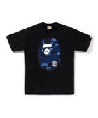 【ア ベイシング エイプ/A BATHING APE】のCOLOR CAMO BIG APE HEAD TEE 人気、トレンドファッション・服の通販 founy(ファニー) ファッション Fashion レディースファッション Fashion for Women インナー Innerwear グラフィック Graphic, Graphic Design ショート Short, Short Length スリーブ Sleeve, Long Sleeve / Short Sleeve フロント Front, Front Design プリント Print, Printed Pattern ラバー Rubber, Rubber Sole thumbnail BKxNY|ID: prp329100004918181 ipo3291000000036889387