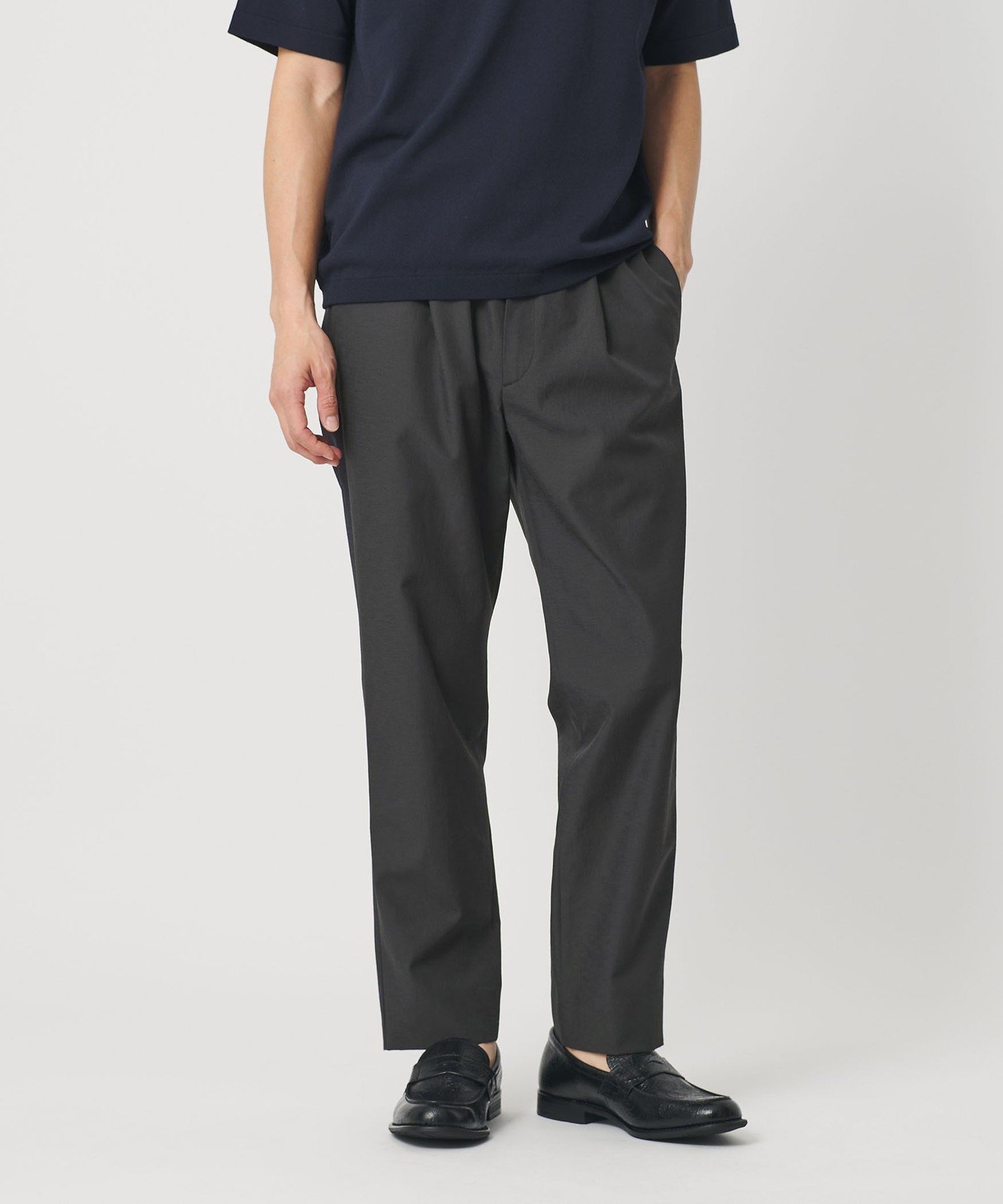 【ビューティ&ユース ユナイテッドアローズ/BEAUTY&YOUTH / UNITED ARROWS / MEN】のKOMATSU PACK イージー テーパード パンツ NO.5 セットアップ対応 撥水 ウォッシャブル インテリア・キッズ・メンズ・レディースファッション・服の通販 founy(ファニー) 　ファッション　Fashion　メンズファッション　Fashion for Men　ボトムス　Bottoms　ウォッシャブル　Machine Washable　エレガント 上品　Elegant　コイン　Coin, Coin Design　ジャケット　Jacket, Outerwear　スタンダード　Standard, Basic　スポーツ　Sports, Activewear　スマート　Smart, Elegant　セットアップ　Set-Up, Coordinated Outfit　テーパード　Tapered, Tapered Pants　長袖　Long Sleeve, Full Sleeve　ブルゾン　Blouson, Bomber Jacket　ベーシック　Basic, Essential　ポケット　Pocket, Pocket Detail　別注　Limited Edition, Custom Order　半袖　Short Sleeve, Half Sleeve　リラックス　Relax, Relaxed Fit　ルーズ　Loose, Oversized　ループ　Loop, Loop Knit　おすすめ　Recommended / Our Picks　2026年　2026　DK.GRAY|ID: prp329100004918193 ipo3291000000036889434