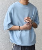 【シップス/SHIPS / MEN】の【SHIPS any別注】Champion ロゴ刺繍 スピンドル スウェット Tシャツ 26SS 人気、トレンドファッション・服の通販 founy(ファニー) ファッション Fashion メンズファッション Fashion for Men 春 Spring スウェット / スエット Sweatshirt, Sweatwear スピンドル Spindle, Drawcord ドローコード Drawcord, Drawstring Cord ブラウジング Blouson Silhouette, Cinched Waist ボックス Boxy, Box Shape ポケット Pocket, Pocket Detail 別注 Limited Edition, Custom Order おすすめ Recommended / Our Picks 夏 Summer 2026年 2026 thumbnail ライトブルー|ID: prp329100004918201 ipo3291000000036889468