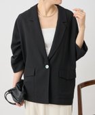 【ビアズリー/BEARDSLEY】のリラックスジャケット 人気、トレンドファッション・服の通販 founy(ファニー) ファッション Fashion レディースファッション Fashion for Women アウター Coat / Outerwear Collection レディースジャケット・軽アウター Jackets ジャケット Jacket, Outerwear スリット Slit, Slit Detail ポケット Pocket, Pocket Detail メッシュ Mesh, Net Fabric リラックス Relax, Relaxed Fit 再入荷 Restock / Back in Stock thumbnail ブラック|ID: prp329100004918206 ipo3291000000036889486