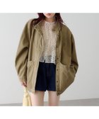 【パルグループ/PAL GROUP】の【Kastane】【ティペット付き】カラーツイルレース付きジャケット ベージュ|ID: prp329100004918208 ipo3291000000036889491