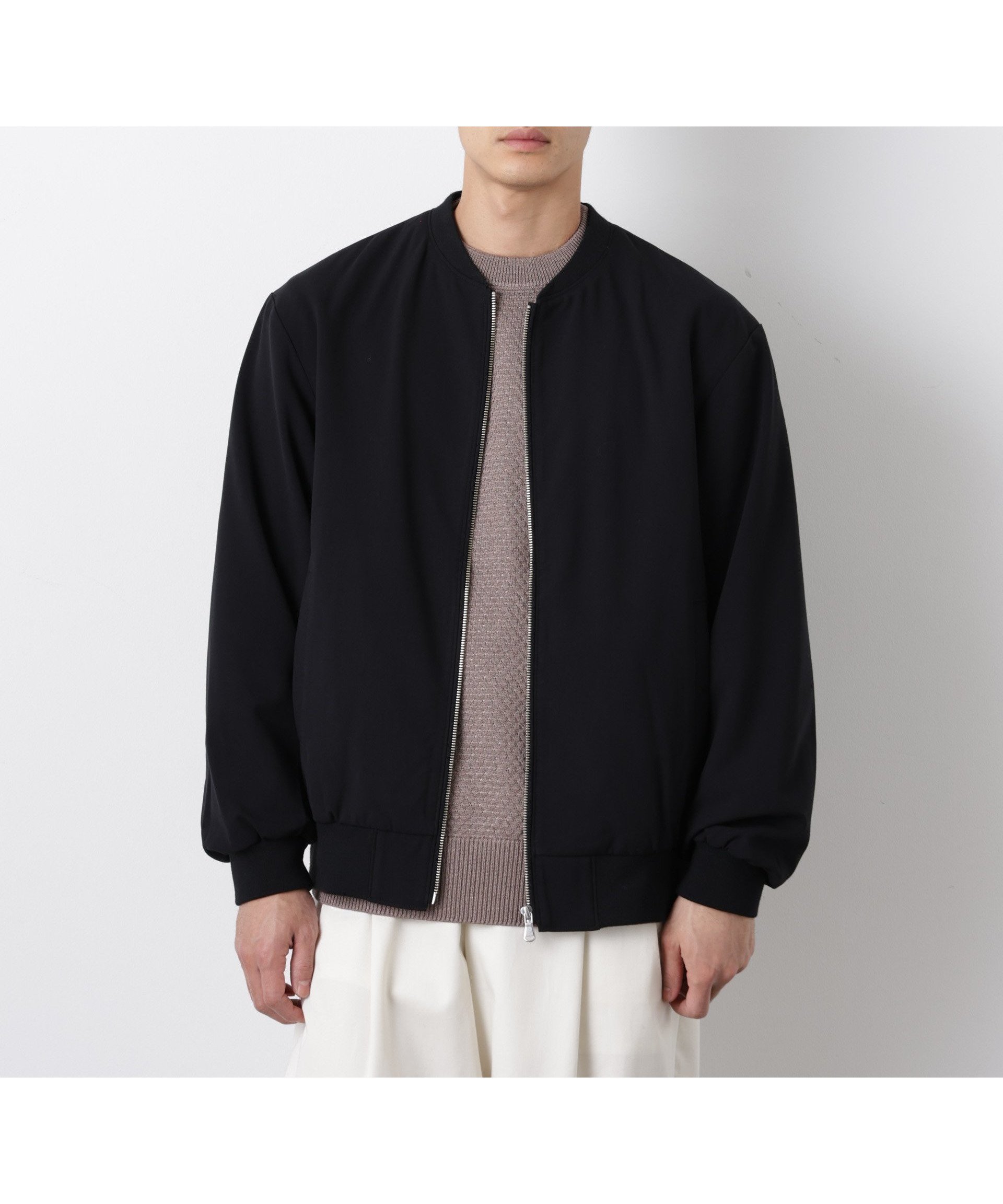 【ナノ ユニバース/nano universe / MEN】のTRインタックMA-1 インテリア・キッズ・メンズ・レディースファッション・服の通販 founy(ファニー) ファッション Fashion メンズファッション Fashion for Men スタンダード Standard, Basic ストレッチ Stretch, Stretchy Fabric スラックス Slacks, Dress Pants 定番 Standard, Basic Item バルーン Balloon, Balloon Silhouette フロント Front, Front Design 羽織 Haori, Light Jacket ロング Long, Long-Length ワイド Wide, Wide Fit アウトレット Outlet / Clearance おすすめ Recommended / Our Picks エレガント 上品 Elegant 2026年 2026 ブラック|ID: prp329100004918210 ipo3291000000036889499