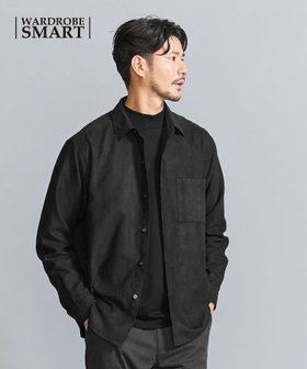 【ビューティ&ユース ユナイテッドアローズ/BEAUTY&YOUTH / UNITED ARROWS / MEN】の【WEB限定 WARDROBE SMART】スエードライク シャツ 人気、トレンドファッション・服の通販 founy(ファニー) ファッション Fashion メンズファッション Fashion for Men サテン Satin, Glossy Fabric スマート Smart, Elegant バランス Balance, Style Balance ファブリック Fabric, Textile ポケット Pocket, Pocket Detail ラウンド Round, Round Neck おすすめ Recommended / Our Picks |ID:prp329100004918215