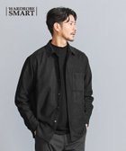 【ビューティ&ユース ユナイテッドアローズ/BEAUTY&YOUTH / UNITED ARROWS / MEN】の【WEB限定 WARDROBE SMART】スエードライク シャツ 人気、トレンドファッション・服の通販 founy(ファニー) ファッション Fashion メンズファッション Fashion for Men サテン Satin, Glossy Fabric スマート Smart, Elegant バランス Balance, Style Balance ファブリック Fabric, Textile ポケット Pocket, Pocket Detail ラウンド Round, Round Neck おすすめ Recommended / Our Picks thumbnail BLACK|ID: prp329100004918215 ipo3291000000036889517