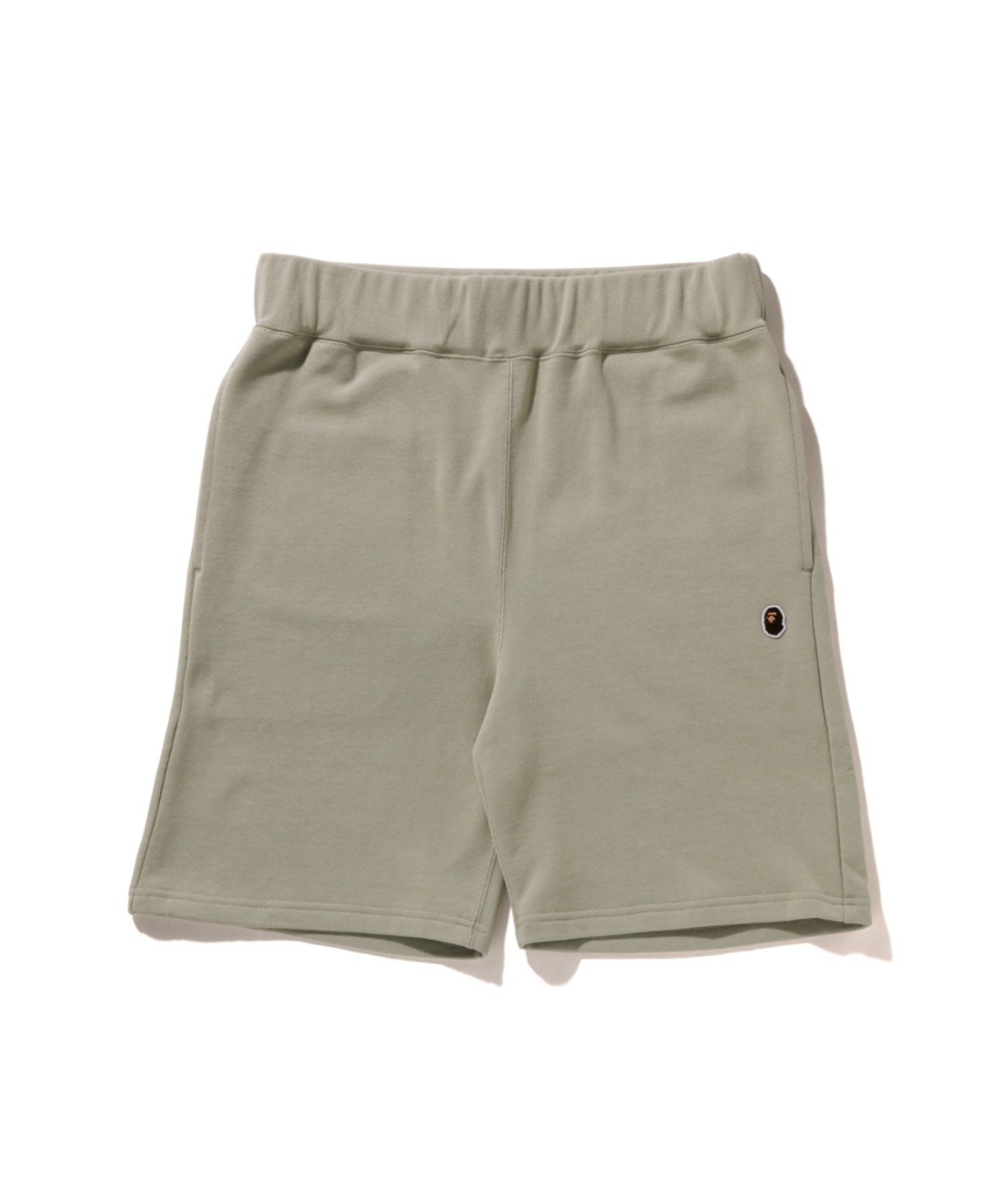 【ア ベイシング エイプ パイレート ストア/A BATHING APE PIRATE STORE / MEN】のAPE HEAD ONE POINT SWEAT SHORTS インテリア・キッズ・メンズ・レディースファッション・服の通販 founy(ファニー) 　ファッション　Fashion　メンズファッション　Fashion for Men　スピンドル　Spindle, Drawcord　パッチ　Patch, Appliqué　ポケット　Pocket, Pocket Detail　ワンポイント　One Point, Statement Accent　BEIGE|ID: prp329100004918219 ipo3291000000036889536