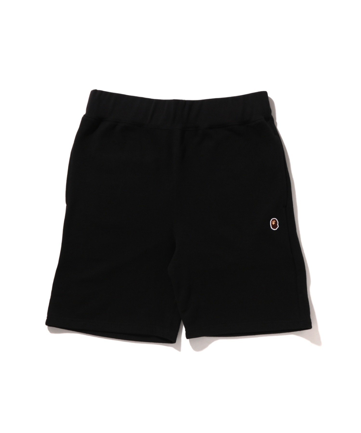 【ア ベイシング エイプ パイレート ストア/A BATHING APE PIRATE STORE / MEN】のAPE HEAD ONE POINT SWEAT SHORTS インテリア・キッズ・メンズ・レディースファッション・服の通販 founy(ファニー) 　ファッション　Fashion　メンズファッション　Fashion for Men　スピンドル　Spindle, Drawcord　パッチ　Patch, Appliqué　ポケット　Pocket, Pocket Detail　ワンポイント　One Point, Statement Accent　BLACK|ID: prp329100004918219 ipo3291000000036889537